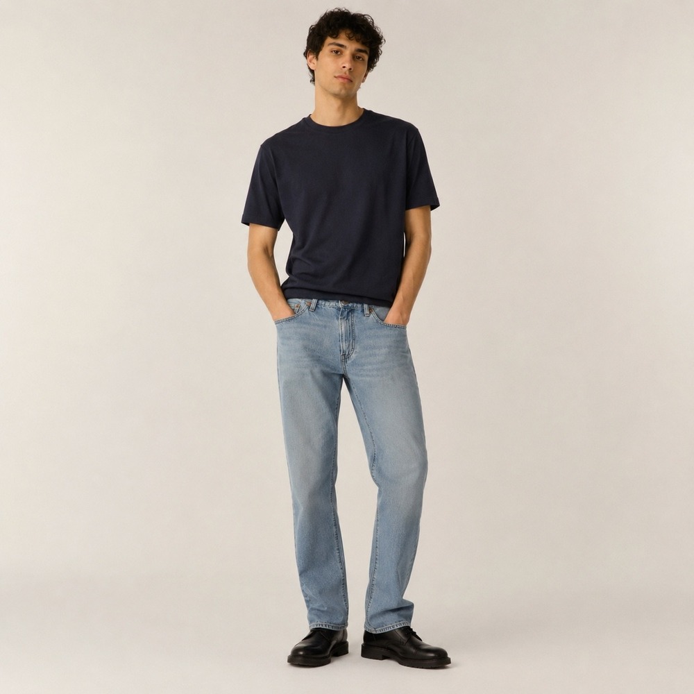 Levis 511 Slim Fit Performance Stretch Light Wash Jeans 33x32 Mens